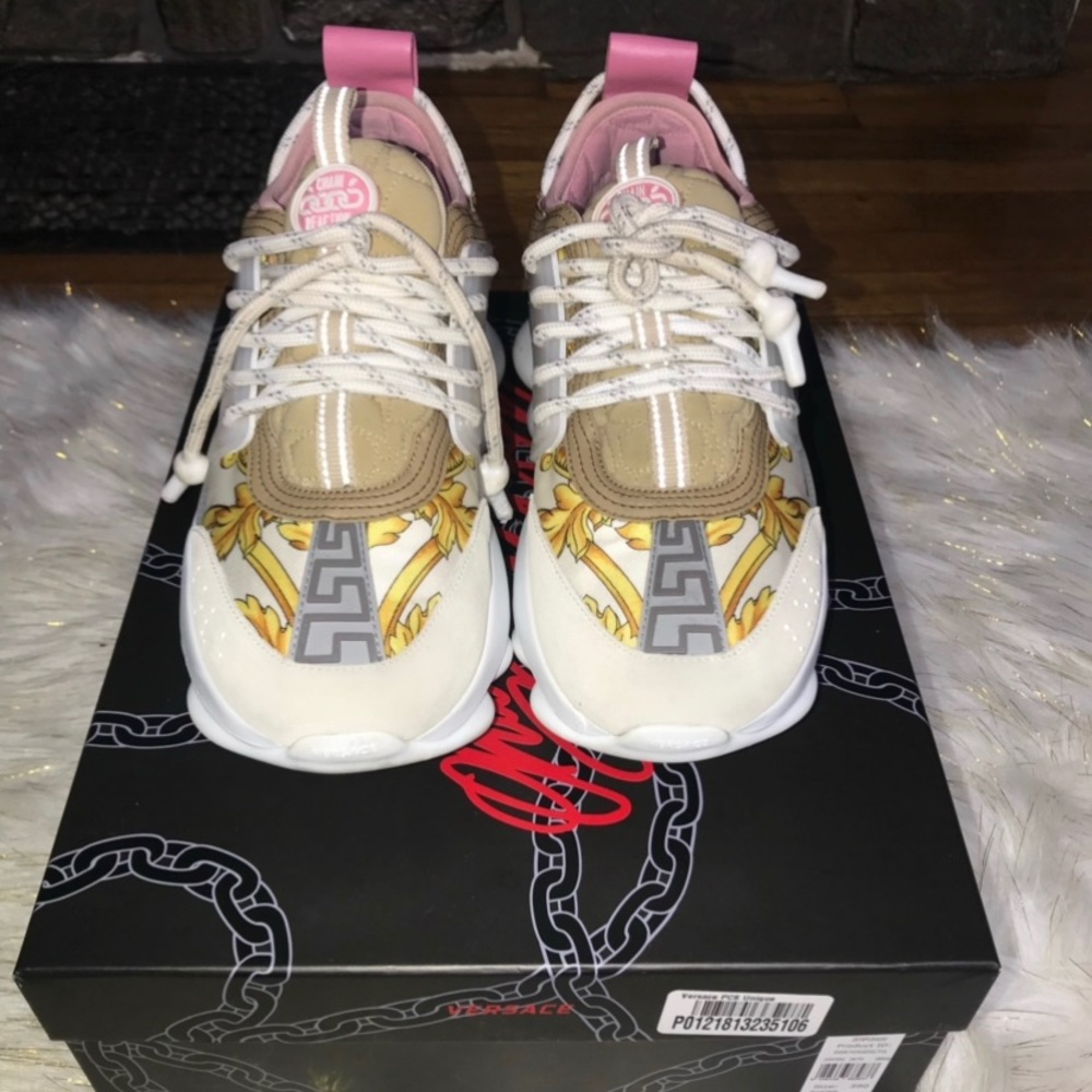 Versace chain reaction sneakers size 39